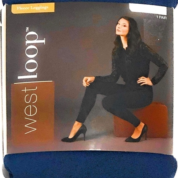 🛍️ nwt West Loop Fleece Leggings - Picture 2 of 3